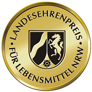 Abbildung eines Ehrenpreises für Lebensmittel des Landes NRW